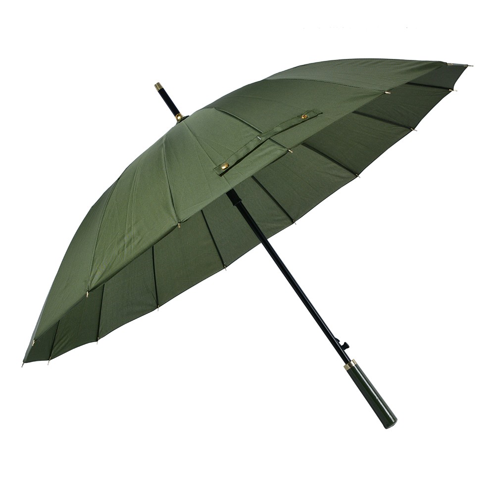 Tmavě zelený deštník pro dospělé - Ø 100*80 cm Clayre & Eef