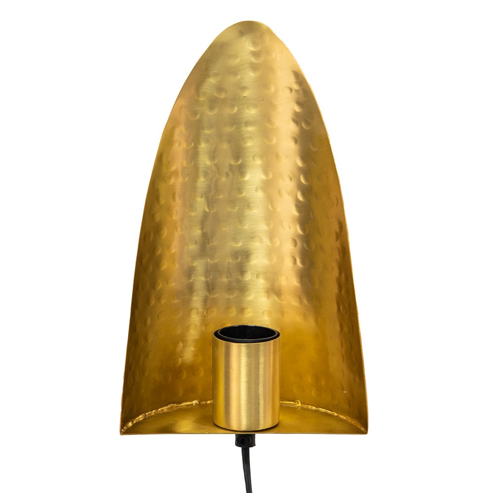 Měděná nástěnná lampa Frio - 16*7*25 cm E27/max 1*40W Clayre & Eef