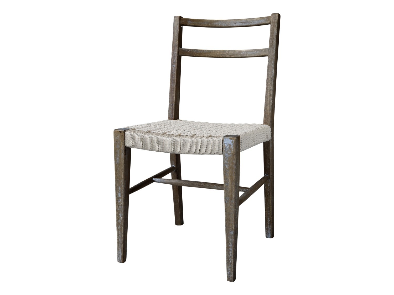 Přírodní dřevěná židle s výpletem Limoges Chair - 47*44*87 cm  Chic Antique