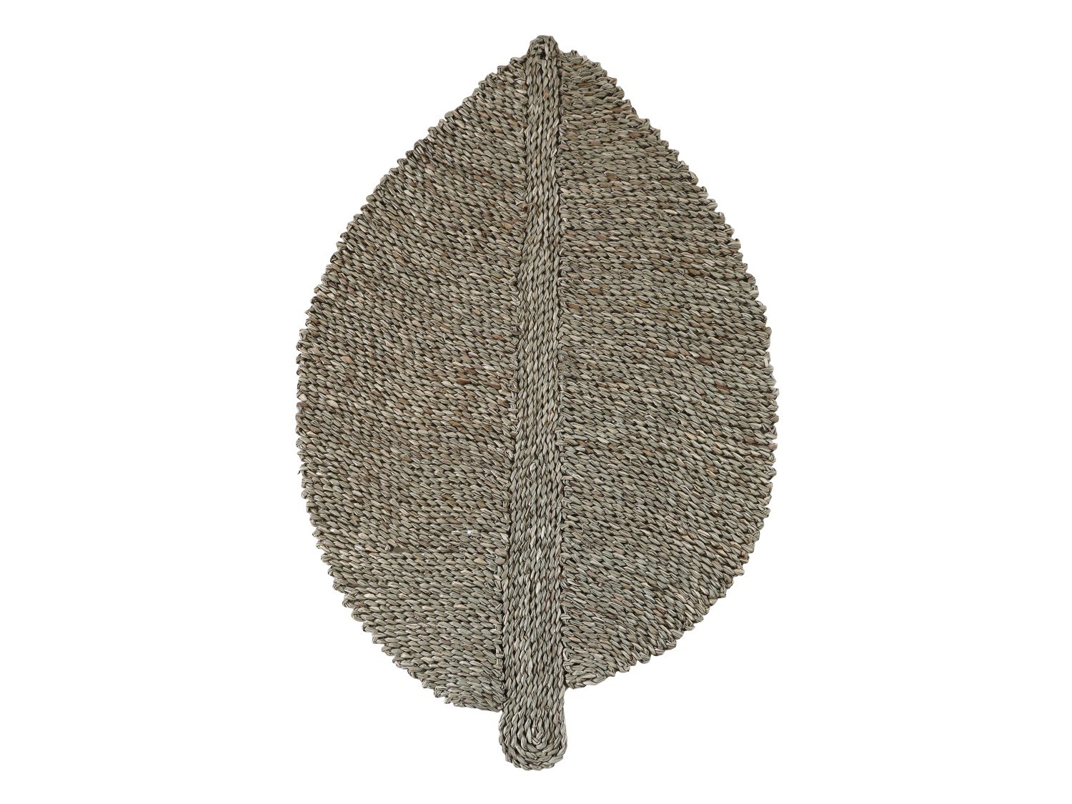 Koberec ve tvaru listu z mořské trávy Leaf - 60*90cm Chic Antique
