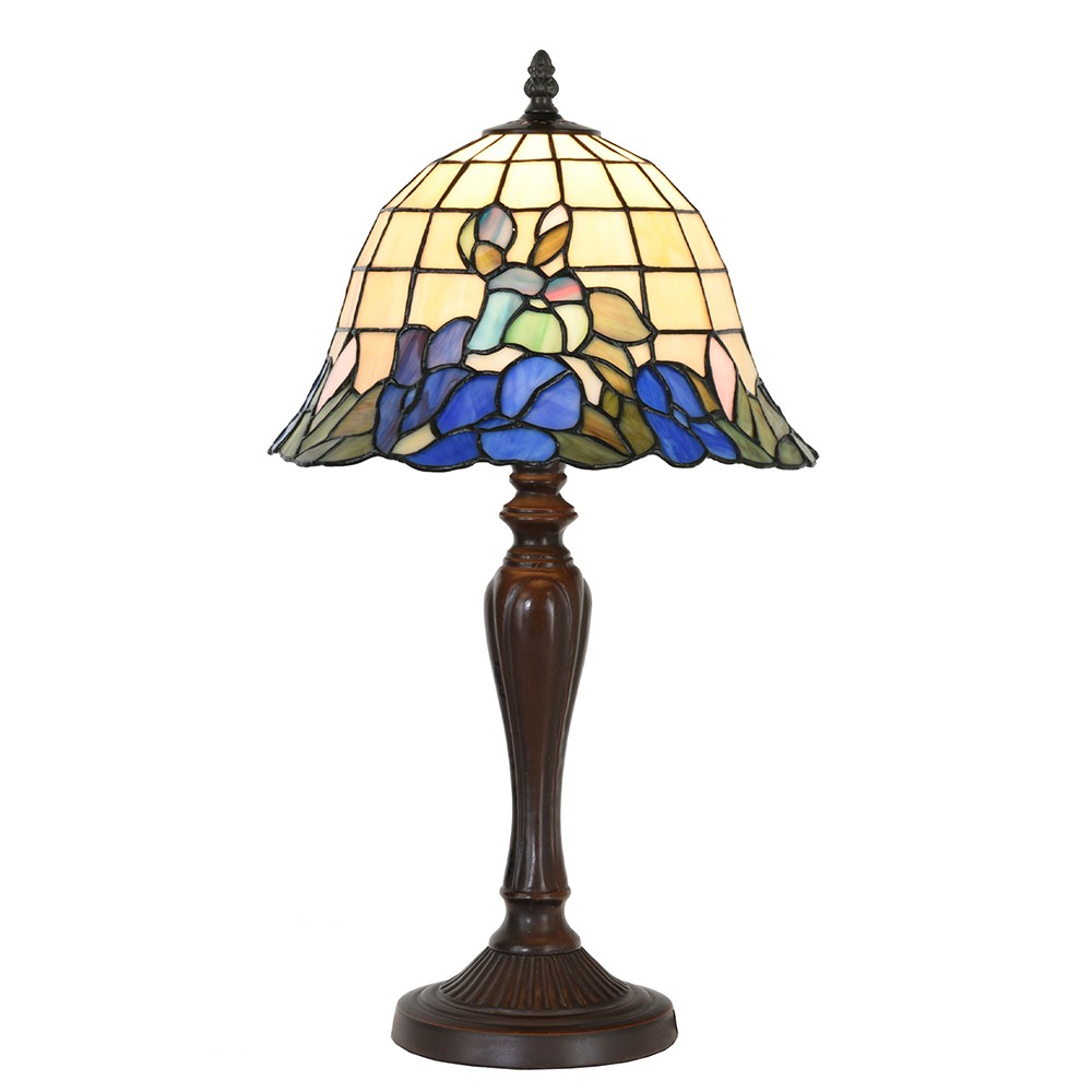 Stolní lampa Tiffany Robinetta - 29x53 cm E27/max 1x60W Clayre & Eef