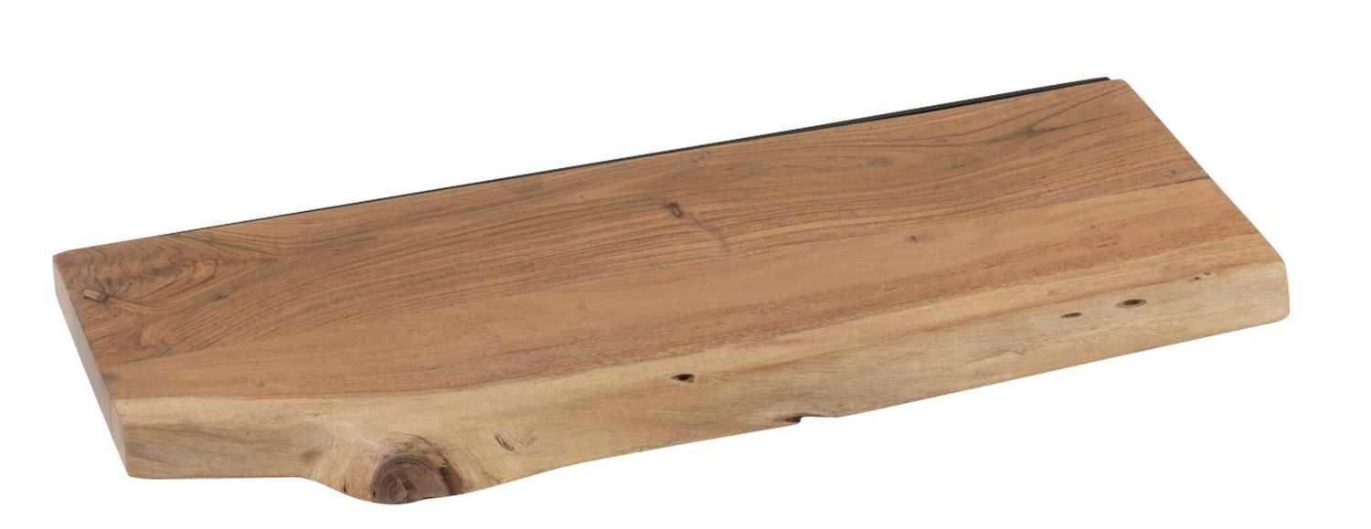 Nástěnná dřevěná police z akáciového dřeva Gerard Acacia S - 70*27*4cm J-Line by Jolipa