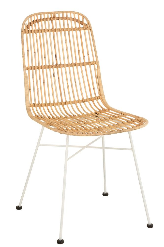 Přírodní ratanová jídelní židle Emmi Rattan Natural - 58*44*88cm J-Line by Jolipa