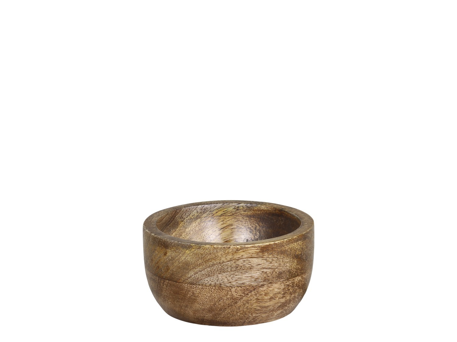Dřevěná servírovací miska z mangového dřeva Tours Bowl - Ø 10*3 cm/ 100ml Chic Antique