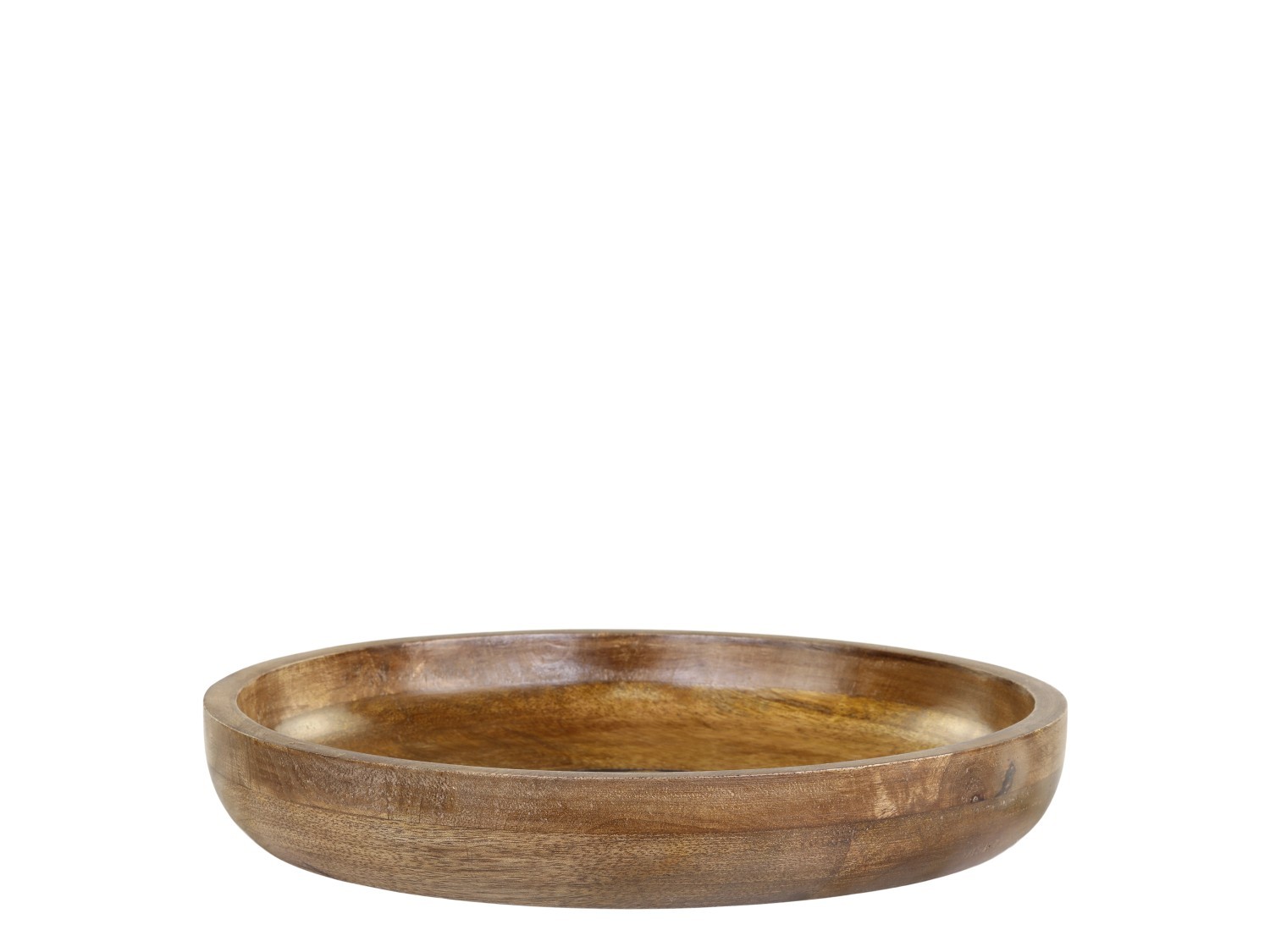 Dřevěná servírovací miska z mangového dřeva Tours Bowl - Ø 30*5 cm/ 1950ml Chic Antique