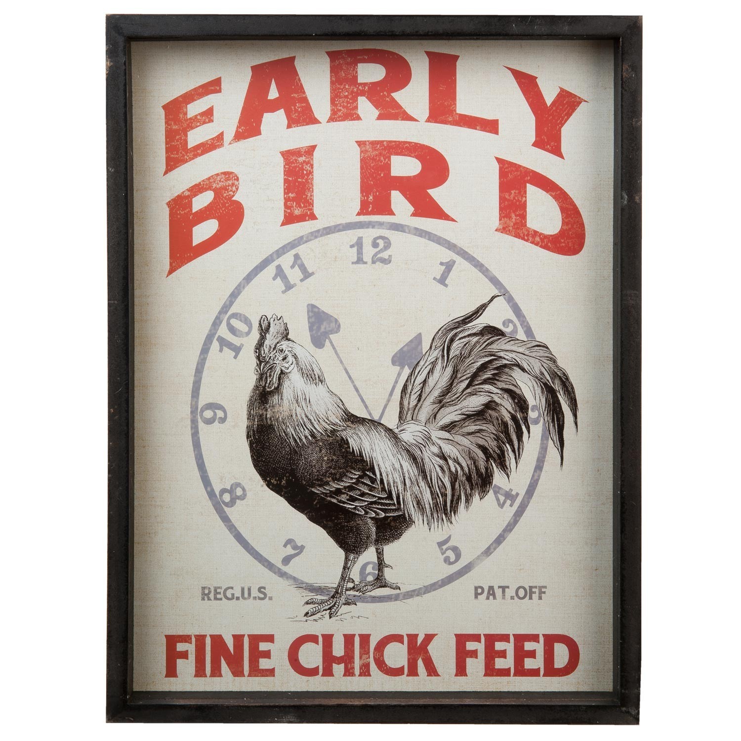 Obraz Early Bird -  38*3*52 cm Clayre & Eef