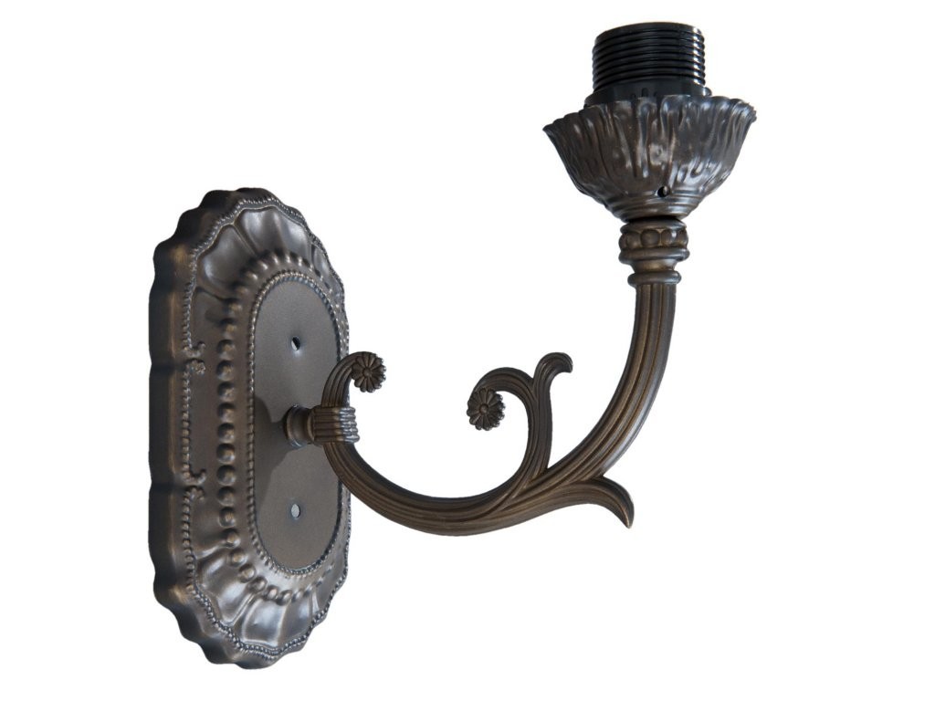 Nástěnná lampa Tiffany bez stínítka -12*22*22 cm / E27/40W Clayre & Eef