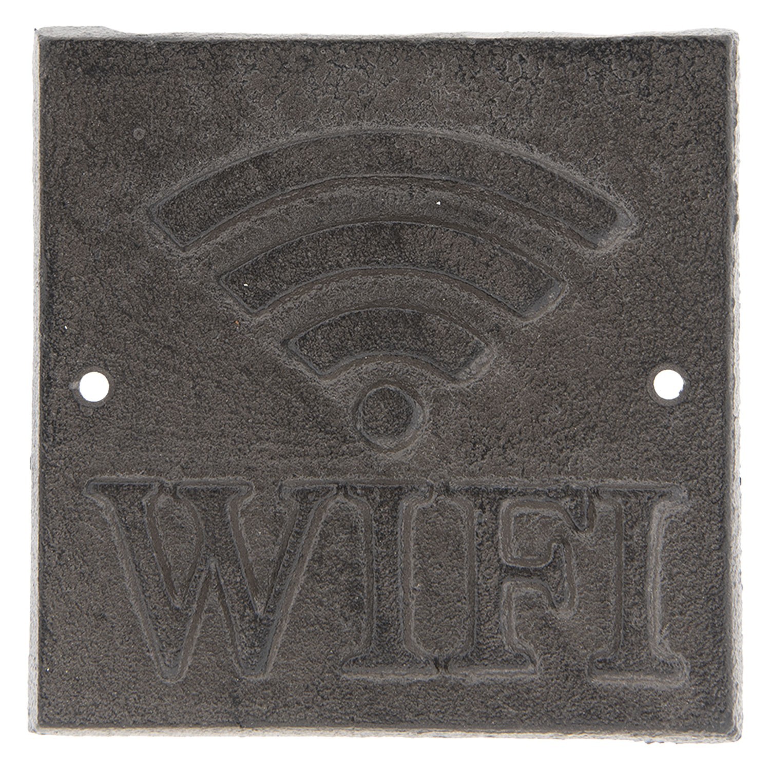 Cedulka WiFi - 13*13*1 cm Clayre & Eef