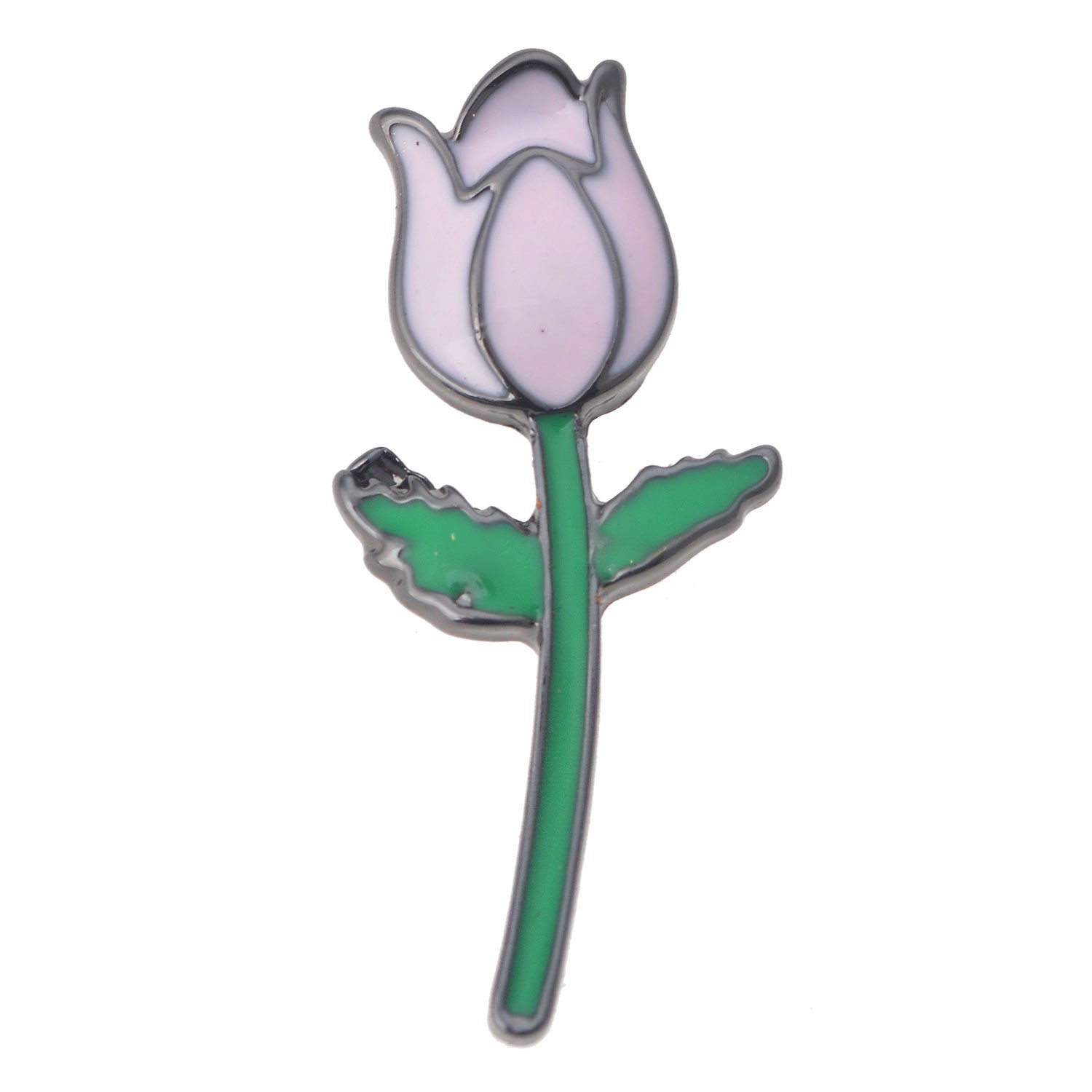Brož fialový tulipán Clayre & Eef