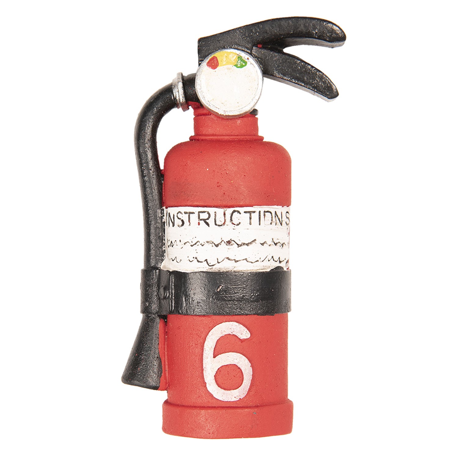 Magnet hasicí přístroj - 4*2*8 cm Clayre & Eef