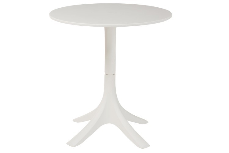 Bílý kulatý stůl Ludivine - Ø 70*75 cm J-Line by Jolipa