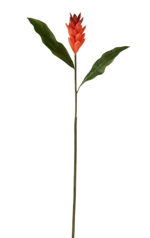 Oranžová květina Lily- 94cm J-Line by Jolipa