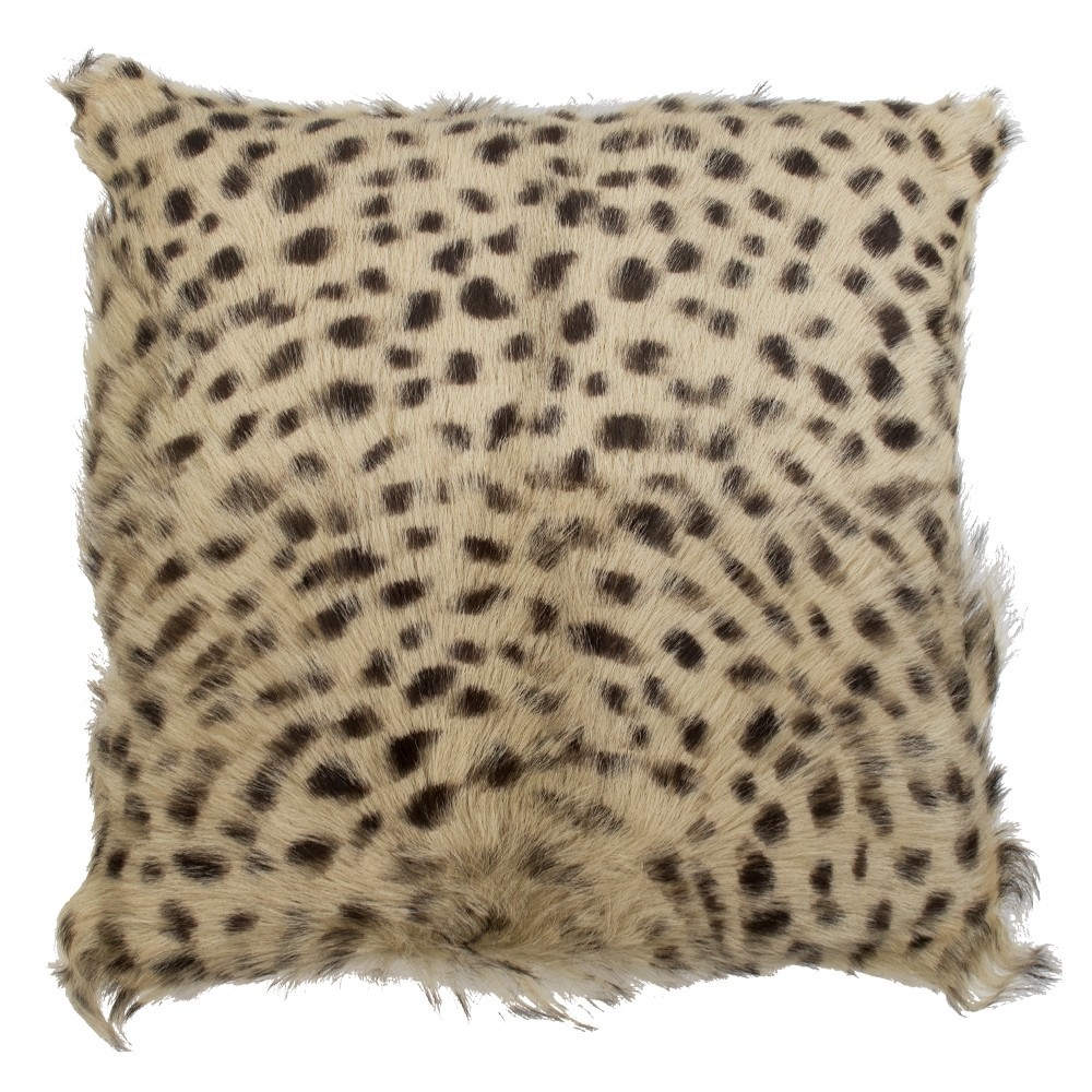 Polštář Leopard z kozí kůže - 40*40*10cm Mars & More