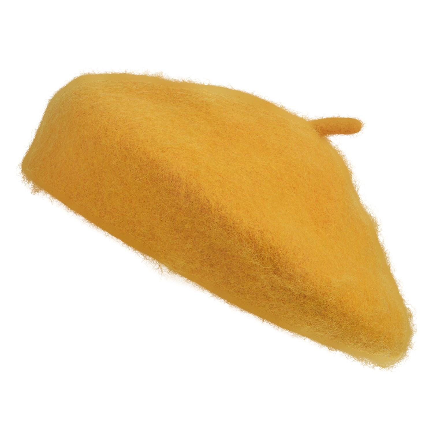 Okrově žlutý dětský baret Clayre & Eef