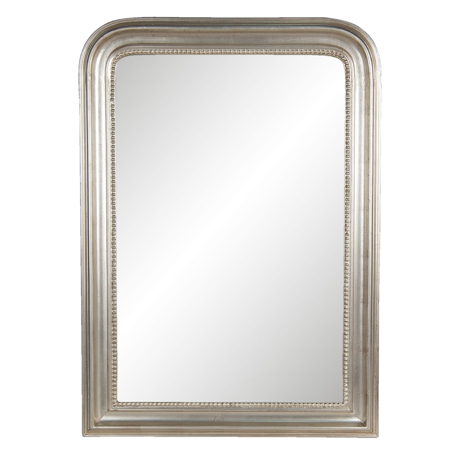 Vintage nástěnné zrcadlo ve stříbrném rámu Aloys - 76*3*106 cm Clayre & Eef