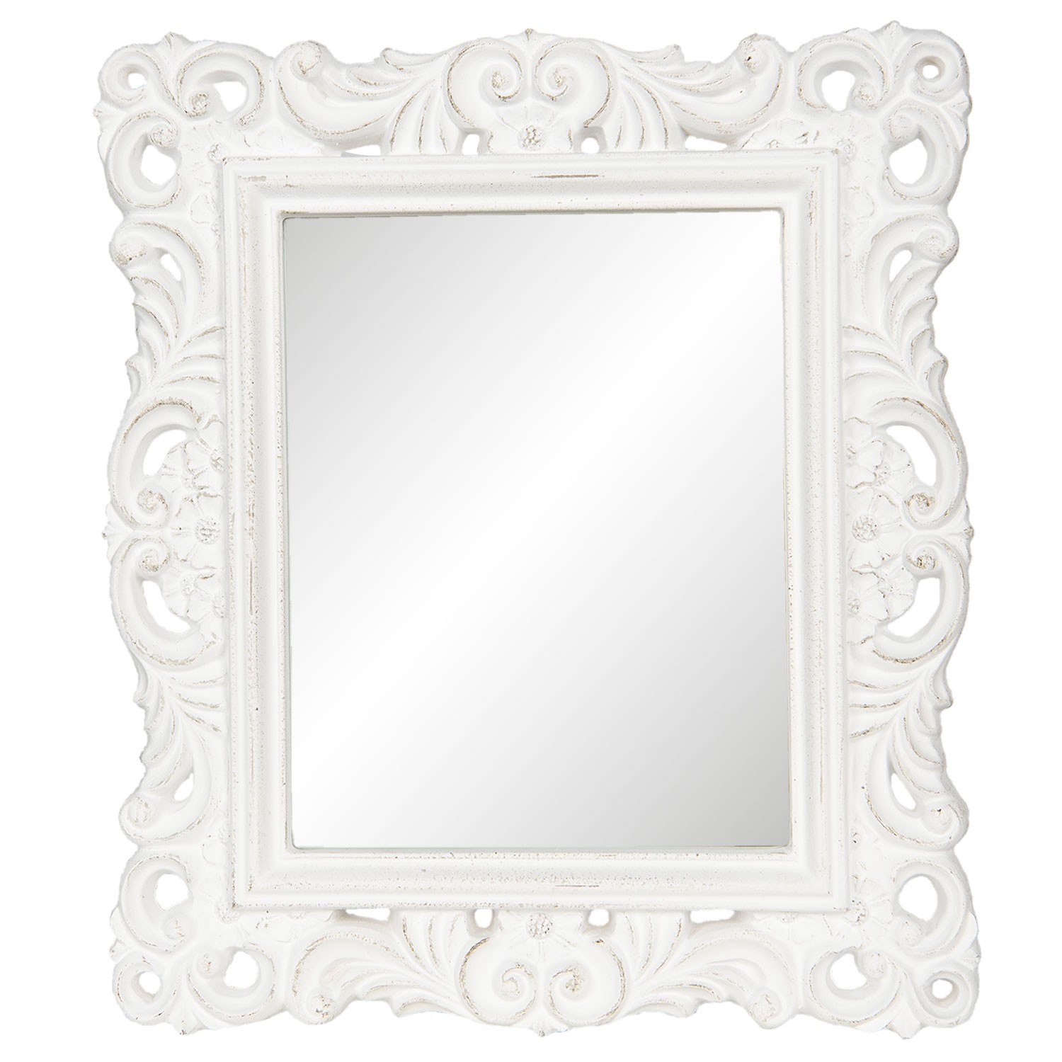 Nástěnné zrcadlo ve vintage stylu Absolon - 31*36 cm Clayre & Eef