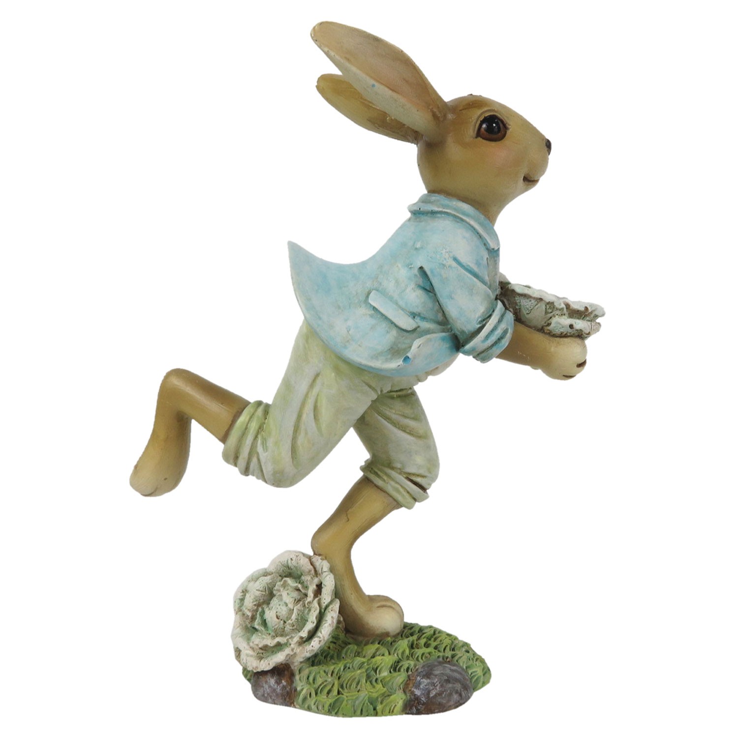 Dekorace běžící králík - 11*6*15 cm Clayre & Eef