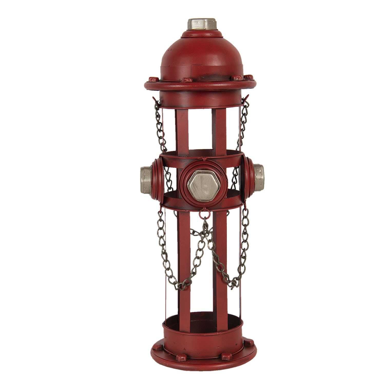 Držák lahví ve tvaru požárního hydrantu - 14*15*41 cm Clayre & Eef