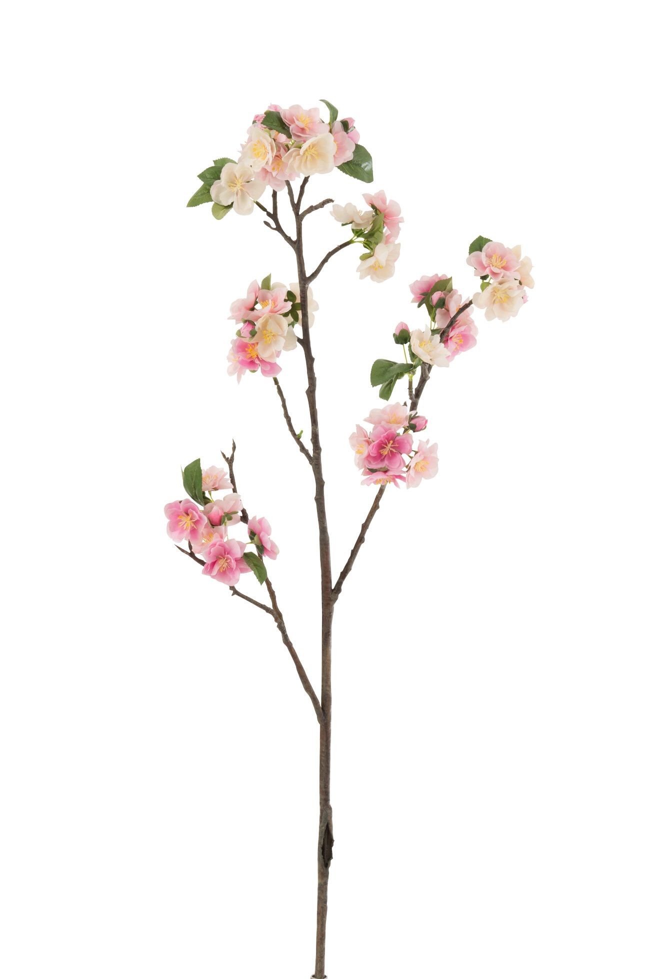 Větvička s růžovými květy Blossom - 22*5*82 cm J-Line by Jolipa
