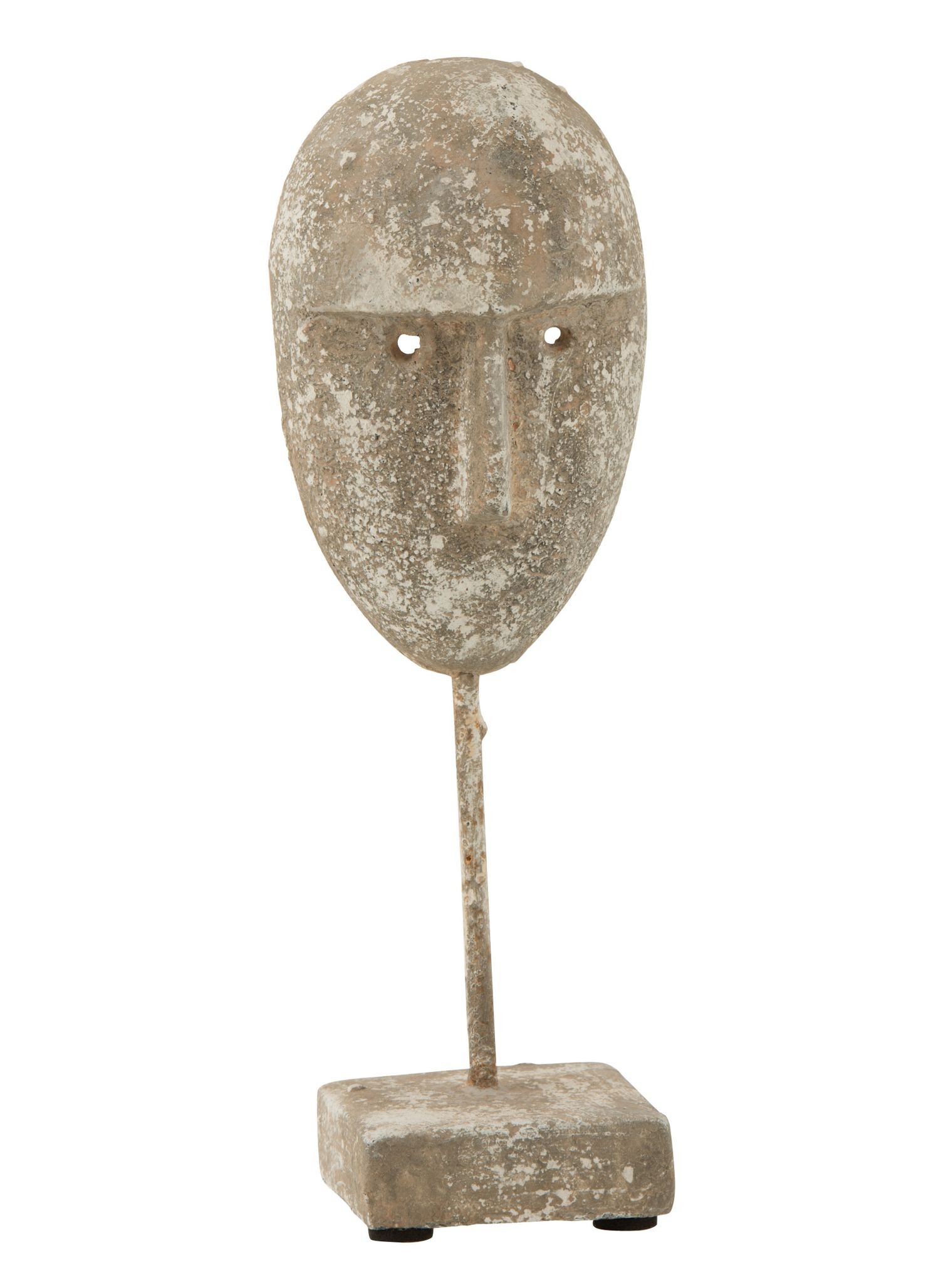 Dekorativní socha masky obličeje Muha - 9,5*7,5*27,5 cm J-Line by Jolipa