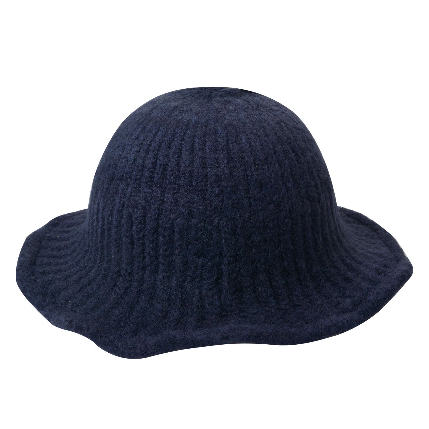 Tmavě modrý zimní klobouk  Clayre & Eef
