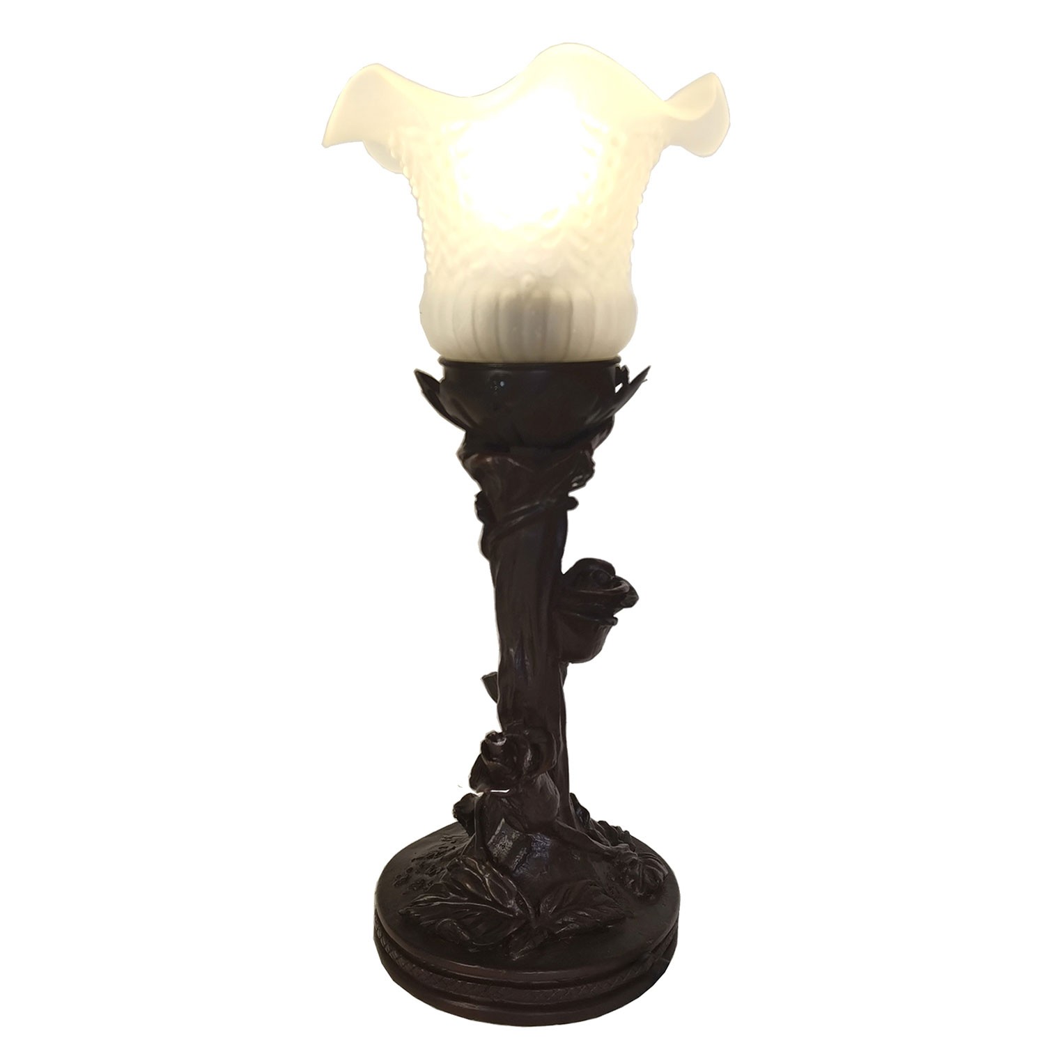 Stolní Tiffany lampa Arjean - Ø 12*31 cm  Clayre & Eef