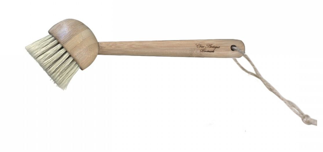 Dřevěný kartáč na mytí nádobí Bamboo - 6*22cm Chic Antique