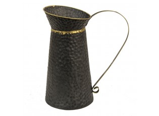 Černý kovový dekorační džbán Valentino - 40*23*47 cm