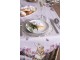 Bavlněný běhoun na stůl s králíčkem Happy Bunny - 50*160 cm