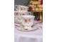 Porcelánový šálek s podšálkem Garden IV - 12*9*8 / Ø 15*1 cm / 200 ml