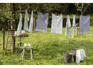 Zástěra Olive Garden blue -  70*85 cm