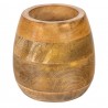 Dřevěný stojan na příbory/vařečky z mangového dřeva Mongé - Ø 13*18cm Barva: přírodní hnědáMateriál: mangové dřevoÚdržba: šetrné ruční mytí, nemýt v myčce