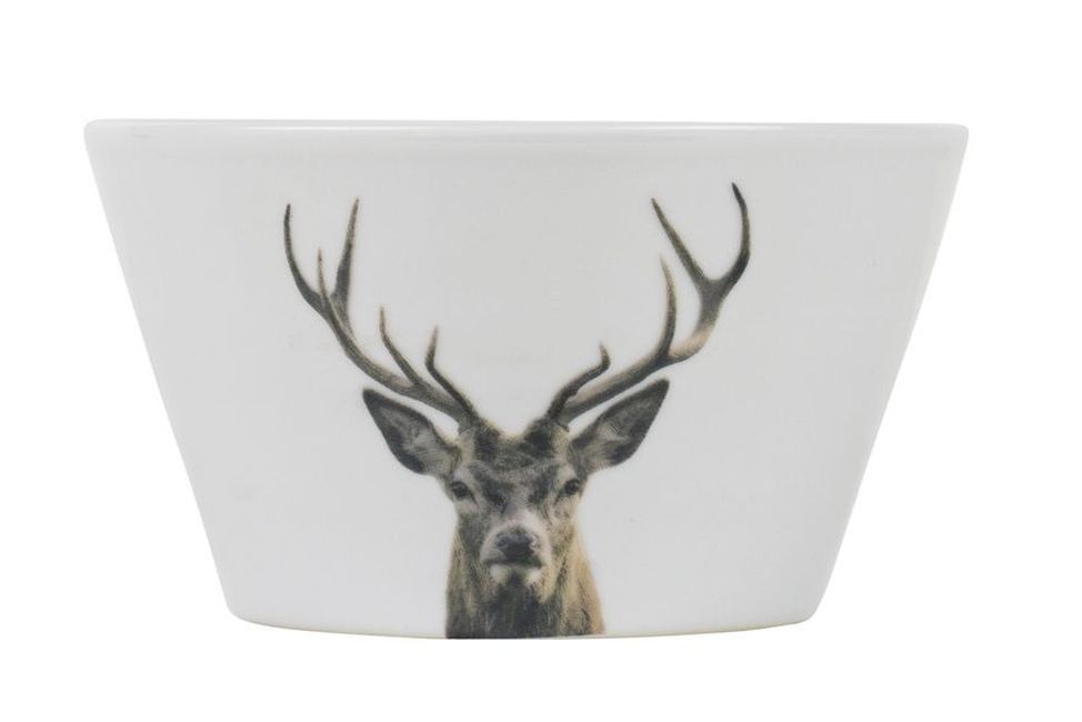 Porcelánová miska s jelenem Red Deer - Ø13*7,5cm
