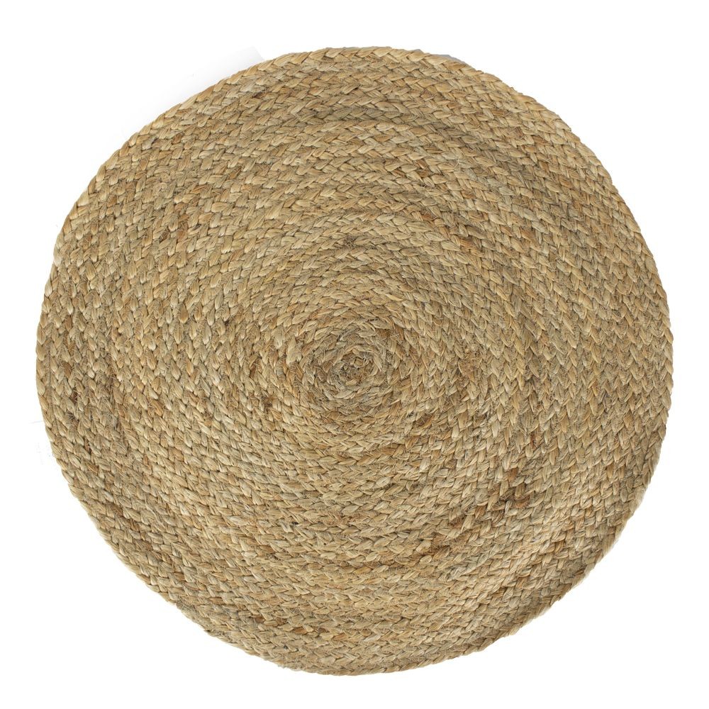 Kulaté jutové prostírání / předložka Fronie - Ø 43cm