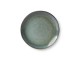 2ks zelený dezertní talíř 70s moss - Ø 22,5*1,5cm 