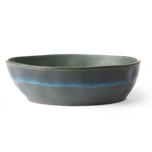 2ks mechová miska na těstoviny 70s moss - Ø 20*5cm/800ml