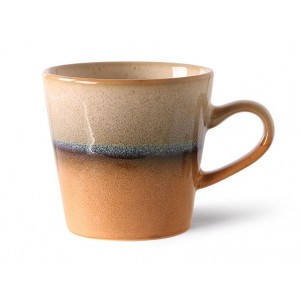 Barevný retro hrnek na Americano 70s tornado - 11*8,5*8cm / 260ml 