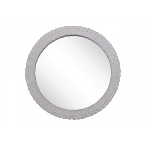 Krémové antik nástěnné zrcadlo Braide - 29*1,5 cm
