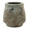 Béžový betonový květináč Mosse - Ø 14*14 cm