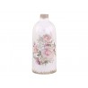 Keramická dekorační váza s růžemi Rose pattern M - Ø 11*26cm