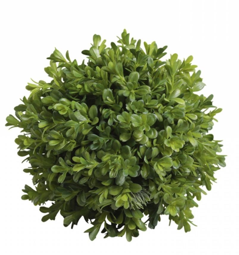 Dekorace umělá zelená koule Buxus - Ø 23cm