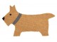 Kokosová rohožka ve tvaru psa - 67*40*1 cm