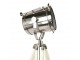 Stojací lampa ve tvaru reflektoru Tomba shiny Chrome - 46*46*165 CM/E27