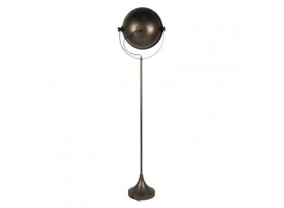 Bronzová antik kovová stojací lampa Vloe - 29*37*150 cm