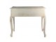 Krémový antik odkládací stolek se šuplíkem Ptio - 102*44*83 cm