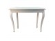 Béžový antik dřevěný odkládací stolek Marianne - 101*39*80 cm