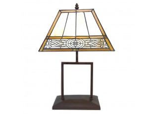 Stolní Tiffany lampa - 28*20*46 cm E27/max 1*40W