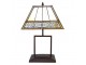 Stolní Tiffany lampa - 28*20*46 cm E27/max 1*40W Clayre & Eef