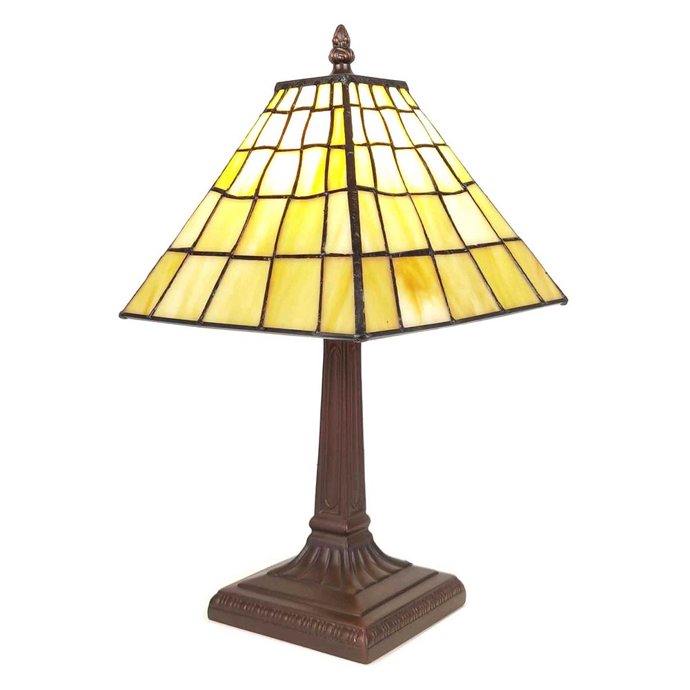 Stolní lampa Tiffany Marisol - Ø 20*34 cm E14/max 1*25W Clayre & Eef