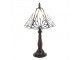 Stolní Tiffany lampa - Ø 20*34 cm E14/max 1*25W Clayre & Eef